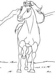 Seus heróis preferidos para imprimir. Desenho Infantil Para Colorir Spirit 12