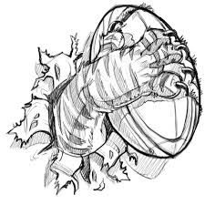 Christopher Doehling Dolimac Rugby Illustration Rugby Drawing Rugby Sport