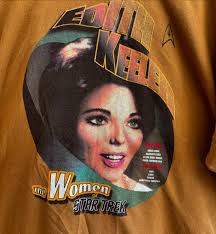 Got in this Edith Keeler Star Trek tee today and, coincidentally, it's  @dbejoancollins birthday today! Happy Birthday, Dame Joan! . . . #vintage  #sf #sanfrancisco #joancollins #startrek #edithkeeler #womenofstartrek