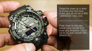 Tak menutup kemungkinan pula, kamu termasuk salah satu pengguna jam tangan yang satu. Cara Setting Dasar Jam Casio G Shock Mudmaster Gwg 1000 Indowatch Co Id