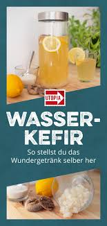Wasserkefir Ansetzen Ist Mit Diesem Wasserkefir Rezept Ganz Einfach Wasserkefir Selber Machen Und Die Volle Wasserkefir Wasserkefir Kefir Kefir Selber Machen