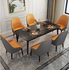 Bar stools 161 buffets & sideboards 69 corner hutches 21 corner nooks 17 dining & kitchen chairs 564. Morden Black Marble Dining Table Marble Top Dining Table Set Simple Gold Legs Dining Table Set 6 Seater Buy Marble Top Restaurant Tables Dining Table With Marble Top Long Marble Table 8