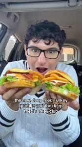 Trying Arbys New Turkey Burger