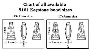 Genuine Swarovski 5181 Keystone Crystal Beads 2 Strands