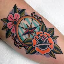 Why, you do, of course, amigo. 40 Traditional Compass Tattoo Designs For Men Old School Ideas