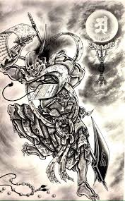 On that day, he was putting the finishing touches to a section of a tattoo covering most of the customer's back and thighs that depicted everything from japanese. Devil Urint
