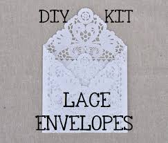 Diy Kit For A Set Of 75 Lace Wedding Invitation Envelope Liners Paper Doily Lace Invitation L Lace Wedding Invitations Fun Wedding Invitations Diy Invitations