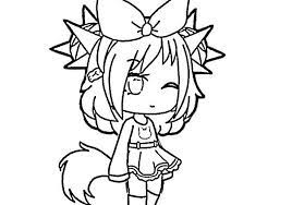 Get inspired by our community of talented artists. Gacha Life Coloring Pages Unique Collection Print For Free In Gacha Life Coloring Pages Unique Colle Anime Wolf Girl Cute Coloring Pages Kawaii Girl Drawings