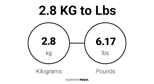 2 8 Kg To Lbs Howmanypedia Com