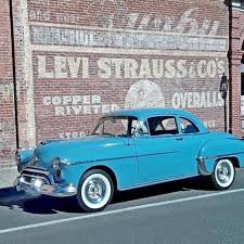 Image result for Crest Blue 1950 Oldsmobile