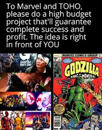 Marvel and TOHO, please do it. What could go wrong? : rMonsterverse