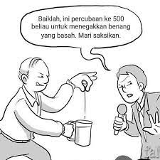 Mencuba menegakkan sesuatu yang mustahil. Facebook