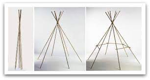 Tipi Tent Teepee Tepee Wigwam Make American Indian Home