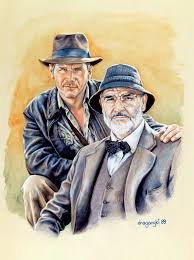 индиана джонс и последний крестовый поход смотреть онлайн Hd 1080p Color Pencil Illustration Of Indiana Jones And Dr Henry Jones Sr From Indiana Jones And The Last Crusade Indiana Jones Films Indiana Jones Henry Jones Jr