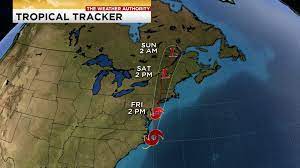 The storm continued to weaken as it moved into. Tropical Storm Fay Forms Off Coast Of North Carolina