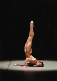 Modern Dance Beautiful Shoulder Stand Modern Dance Male Dancer Dance Photography