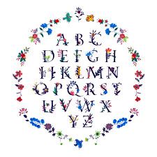 You thought you knew your abcs, but our alphabet used to have a total of 32 letters instead of the 26. English Alphabet In Flowers And Plants Vector Classic Letters Surrounded By Decorative Elements Latin Letters For Inscriptions Female Image In The Alphabet Congratulations On March 8 5252722 Vector Art At Vecteezy