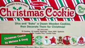 Melissa & doug wooden christmas cookie playset cookies only replacement. Christmas Cookie Play Set By Melissa Doug Lci 5158 Youtube