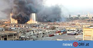 Nach der gigantischen explosion in beirut steigt die zahl der opfer auf mehr als 100 tote und 4000 verletzte. Beirut Viele Tote Nach Schweren Explosionen News Orf At