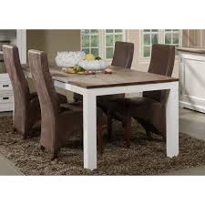 Table unique est spécialisé dans les tables en bois massif de haute qualité et les tables à. Grande Table A Manger Contemporaine En Bois Massif Blanc Emeline L 220 X P 100 X H 78 Cm Marron Achat Vente Table A Manger Seule Grande Table A Manger