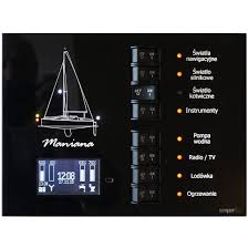 Finding the best boat rocker switch panel for you involves working out what your needs are and what type of features you're looking for. Marine Monitoring And Control Panel Bp08rmn Amperflex For Yachts For Sailboats Bilge