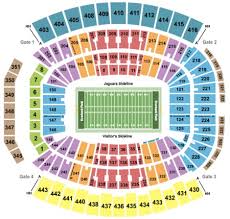 Everbank Field Tickets And Everbank Field Seating Charts
