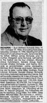 Obituary for Bud RICHARDS