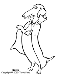 So, now, parent can print it out and teach your kids using crayons on to color it. Wiener Dog Coloring Pages