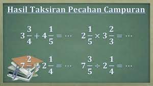 Pecahan berapakah, tepatnya, yang ditunjukkan oleh gambar kanan? Cara Penaksiran Hasil Operasi Hitung Pecahan Campuran Youtube
