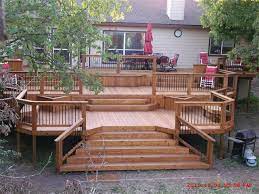 the complete guide about multi level decks with 27 design ideas patio deck designs diy deck decks backyard