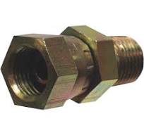 Apache Steel Hydraulic Adapter 1/2 in. Dia. x 1/2 in. Dia. 1 pk