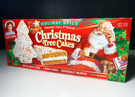 Little debbie has such cool packaging and they are super tasty! Review Little Debbie Holiday Spice Christmas Tree Cakes Junk Banter