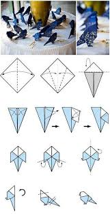 How To Make Paper Bird Decor Step By Step Diy Tutorial Instructions How To How To Make Step By Step Picture Tutorial Bumazhnye Babochki Origami Pticy Origami