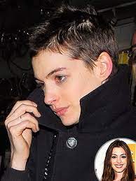 Browse 2,366 anne hathaway short hair stock photos and images available, or start a new search to explore more stock photos and images. Anne Hathaway Steps Out With Super Short Hair People Com