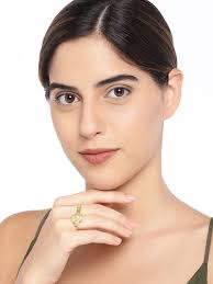Buy Tipsyfly Gold Plated Leah Ring For Womens Online