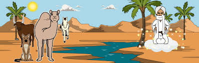 Look at all those animals running. How The Camel Got His Hump Just So Stories By Rudyard Kipling