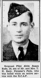 Flight Sergeant ( Pilot ) Irwin James Eady (1921-1942)