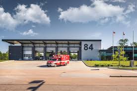 Brw Architects Houston Fire Station No 84 Fire Station Architecture Exterior Architecture