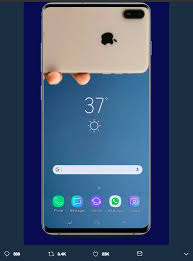 Marak Wallpaper Kreatif Sembunyikan Lubang Kamera Galaxy S10