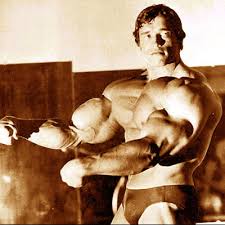 Olympia ist eine lebende legende. Arnold Schwarzenegger Bodybuilding Image Building Selective Recall