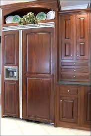 Wood Panel Fridge Wood Refrigerator Door Panels Panel White Dometic Raised Refrig Wood Panel Mini Frid Custom Built Cabinets Refrigerator Panels White Paneling