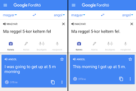 Nyissuk meg a böngészőnkben az online fordítót, majd válasszuk ki forrásnyelvet (pl. Google Fordito Ave Hungary