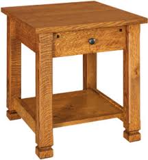 Trestle dining room tables are popular dining room choices because exude classic style, yet come in styles as varied as sleek and modern to timeless or rustic. End Tables Amish Furniture By Brandenberry Amish Furniture