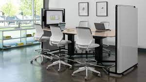 The steelcase leap version 1 drafting stool offers that same great look and feel of the regular task chair, but allows you to sit at a higher surface. Cobi Multipurpose Ergonomic Office Chair Steelcase
