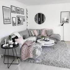 Browse small modern living room decorating ideas and furniture layouts. Loving This Light Grey Modern And Cozy Living Room Decor Livingroom Decor Living Room Decor Cozy Living Room Decor Apartment Small Modern Living Room