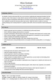 Example Cv Resume - Resume and Cover Letter - Resume and Cover Letter