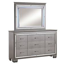 Sidney Modern Contemporary Dresser Mirror Furniture Of America Contemporary Dresser Dresser With Mirror