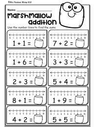 Kindergarten Math Worksheets Number Line Addition Distance Learning Video In 2020 Kindergarten Math Kindergarten Math Addition Kindergarten Math Worksheets Free