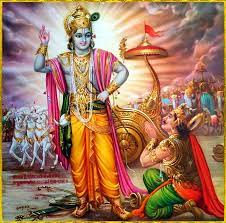 Shri Krishna Arjuna Bhagavad Gita Hindu Gods Krishna Art