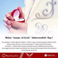 Majelis Tausiyah Cinta On Instagram Makna Mampu Al Ba Ah Dalam Menikah Bag 1 Dalam Hadits Diatas Rasul Memerintahkan Par Instagram Pemerintah Buku